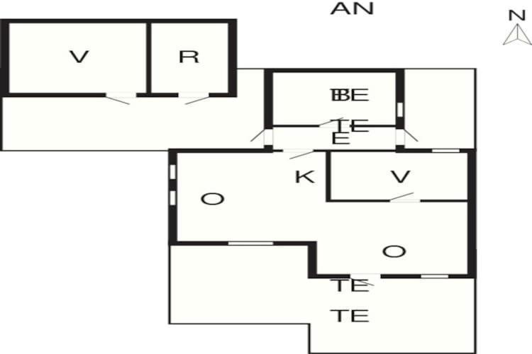 5 Person Holiday Home In למביג מראה חיצוני תמונה