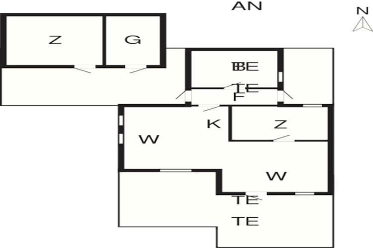5 Person Holiday Home In למביג מראה חיצוני תמונה